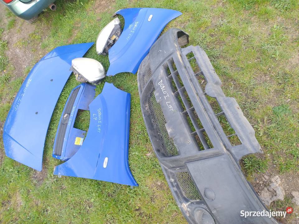 FIAT DOBLO I Lift zderzak maska błotnik lampa Kielce