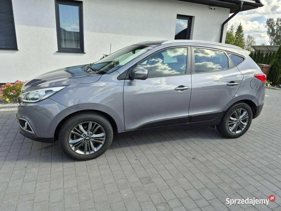 Hyundai ix35 climatronic kamera navigacja grzane światła do jazdy dziennej Motoryzacja Drelów