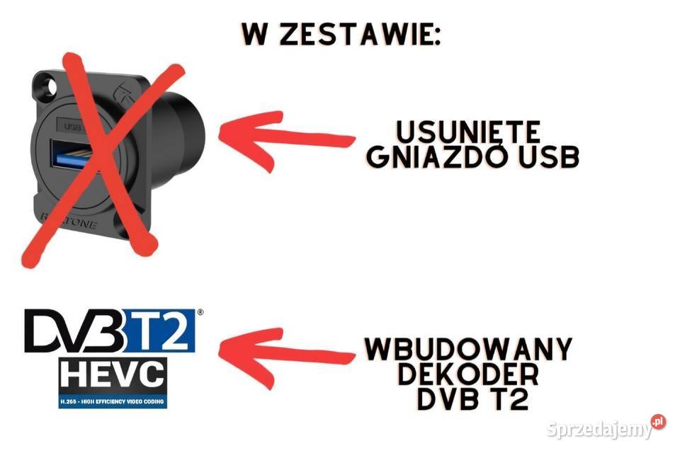 19 DVBT2 łódzkie Łódź sprzedam
