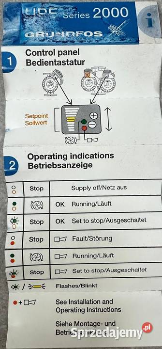 Pompa Obiegowa Grundfos UPE 32120 A Leśna sprzedam
