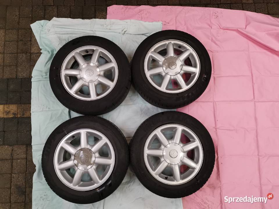 Felgi aluminiowe z oponami Goodyear do VW Golf Łódź