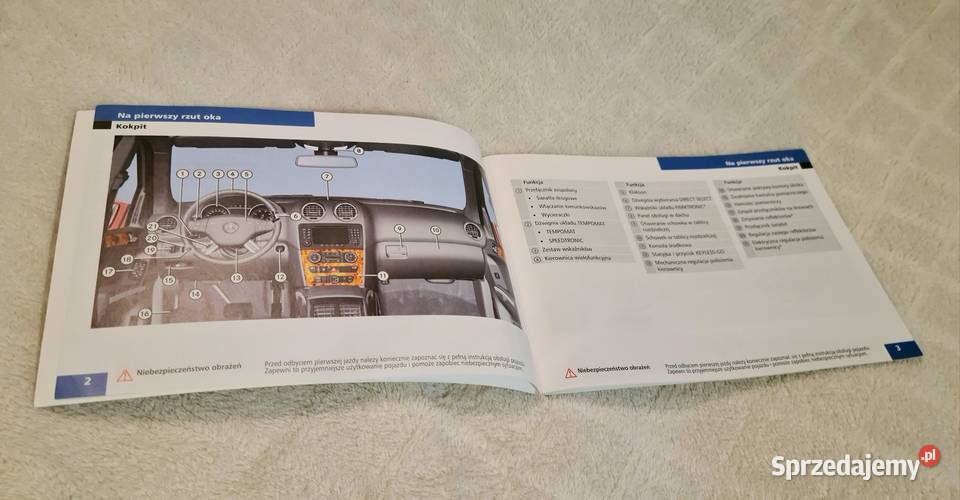 Instrukcja Obsługi Mercedesa Klasa M Lublin Motoryzacja lubelskie