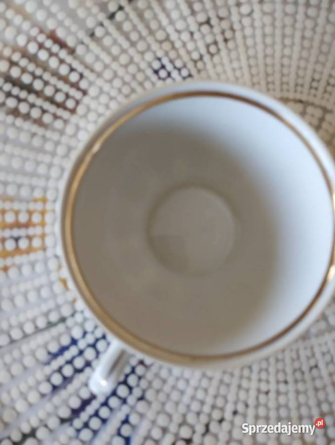 PRL filiżanka porcelana Wałbrzych Cyrk
