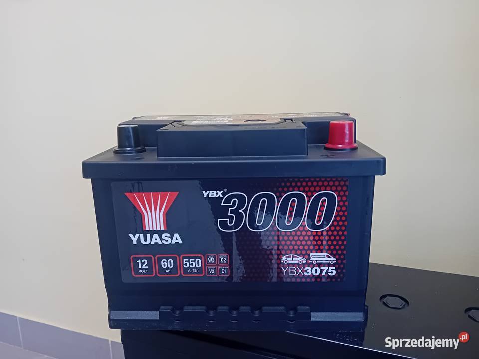Akumulator Yuasa Standard12V 60Ah 550A Prawy Szczecin