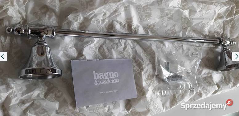 Reling na ręcznik 40 chrom Bagno TM24151 2 Dom i Ogród Kalisz sprzedam