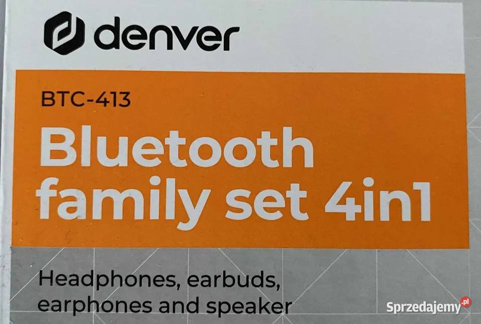 Komplet słuchawek denver BTC413 Kalisz