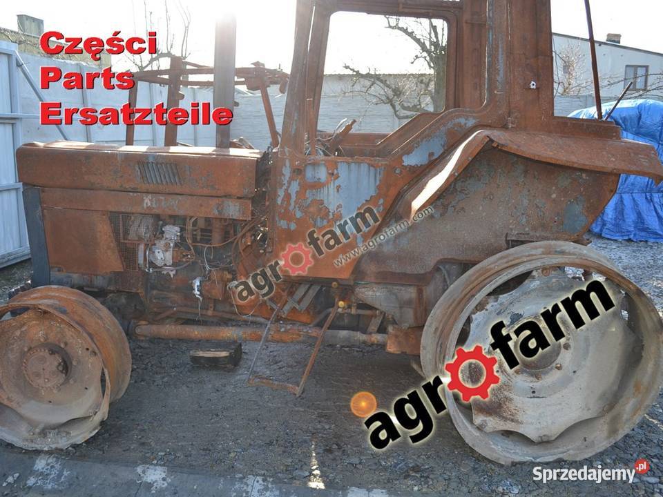 Case 856 części skrzynia biegów silnik Byków