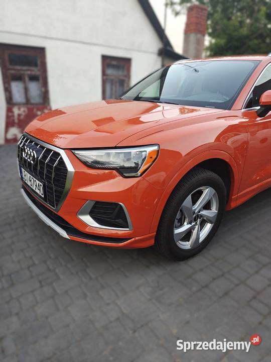 Audi Q3 2021 Pulse Orange automatyczna lubelskie Biała Podlaska
