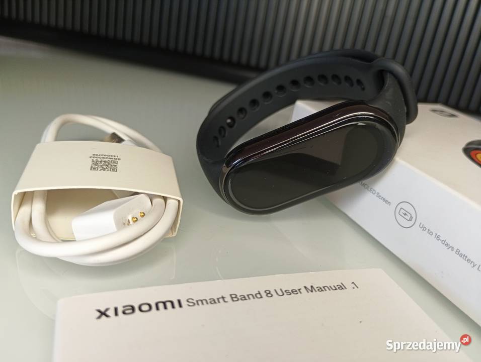 Zegarek Xiaomi smart band 8 inteligentna opaska wielkopolskie Trzcianka sprzedam