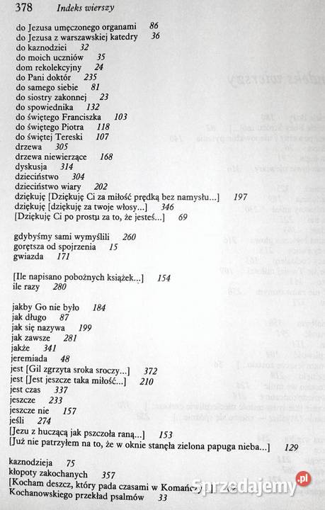 Nie przyszedłem pana nawracać Jan Twardowski Chełm