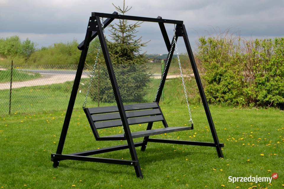Huśtawka ogrodowa stalowa huśtawki ławka stalowa Gdańsk sprzedam