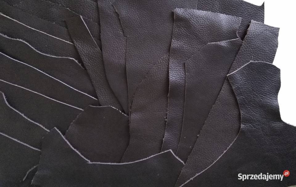 Skóra 755 g Licowa Włoska średnie i małe kawałki Gdańsk