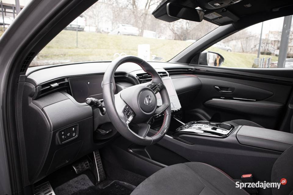 Hyundai Tucson NLine Hybryda pierwszy właściciel elektrochrom. lusterka boczne lubelskie Lublin