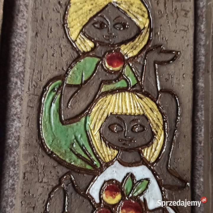 Kafel ceramiczny Bromma szwedzkiego artysty z Gdańsk