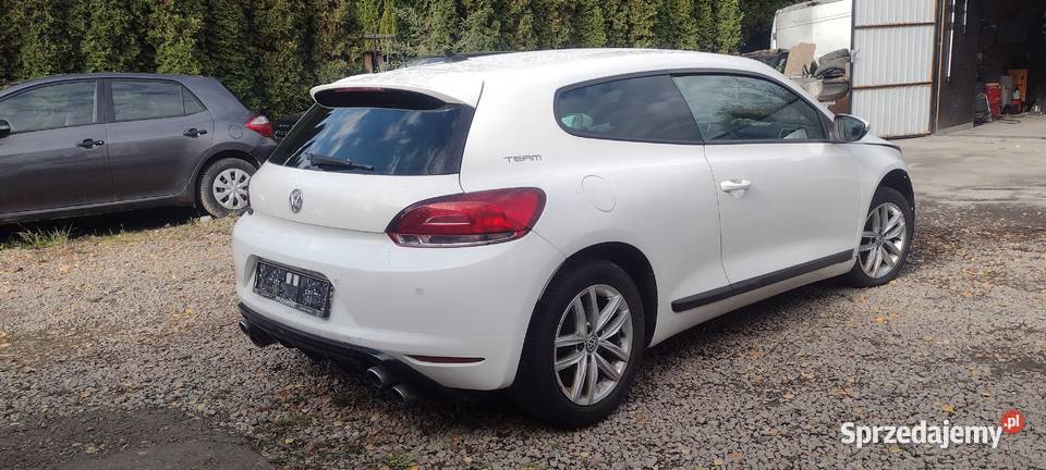 vw scirocco 14 tsi 133 uszkodzony przódokazja małopolskie Kraków