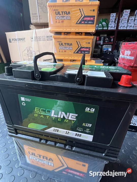 AKUMULATOR JENOX ECOLINE 12V 120AH 900A P mazowieckie Siedlce sprzedam