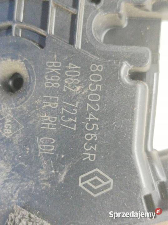 ZAMEK DRZWI PRAWY PRZÓD EU 805024563R Renault Zamki, wkładki i kluczyki