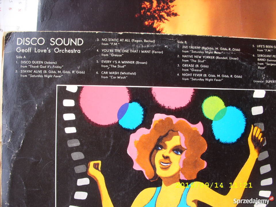 LP dsnce DISCO SOUNDGROPP LOVES ORCHESTRA MUZA Wołów