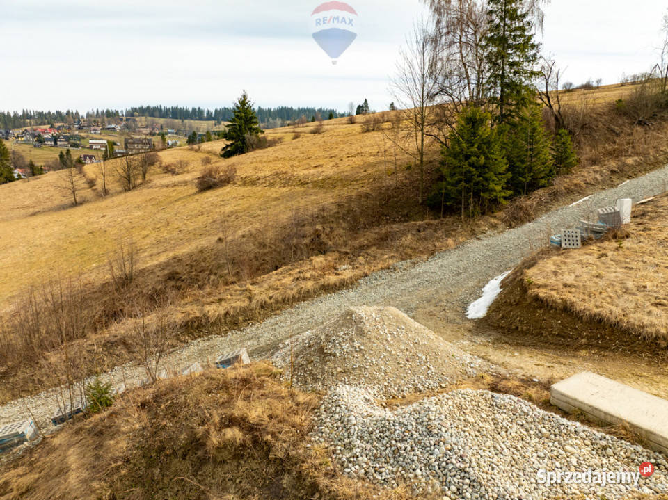 Działka widokowa w Rzepiskach 2274m2 budowlana małopolskie Rzepiska