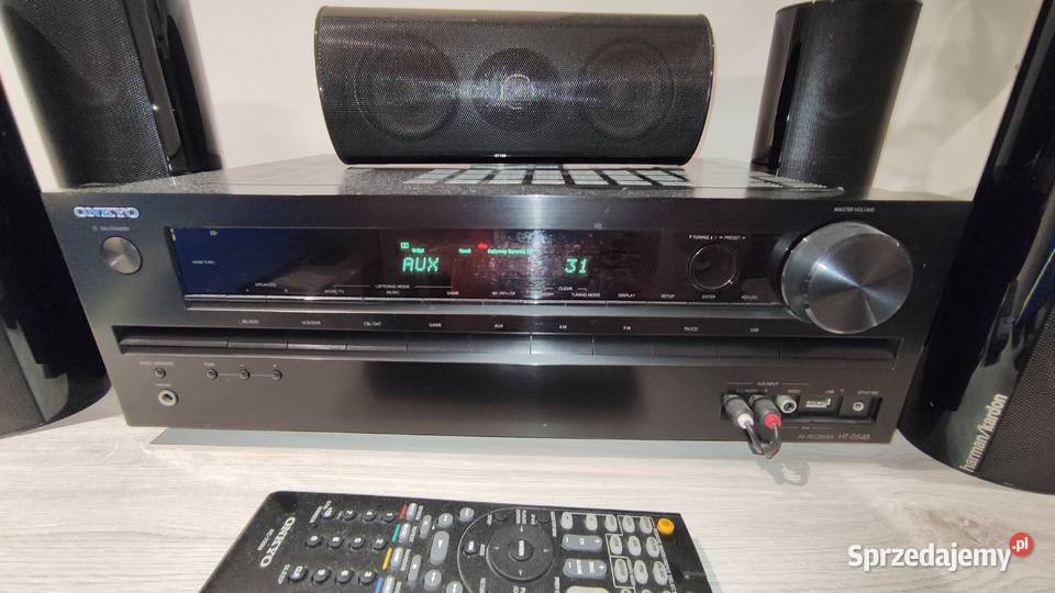 Głośniki 51 Harman Kardon BDS800 z amplitunerem Onkyo Elektronika kujawsko-pomorskie Toruń