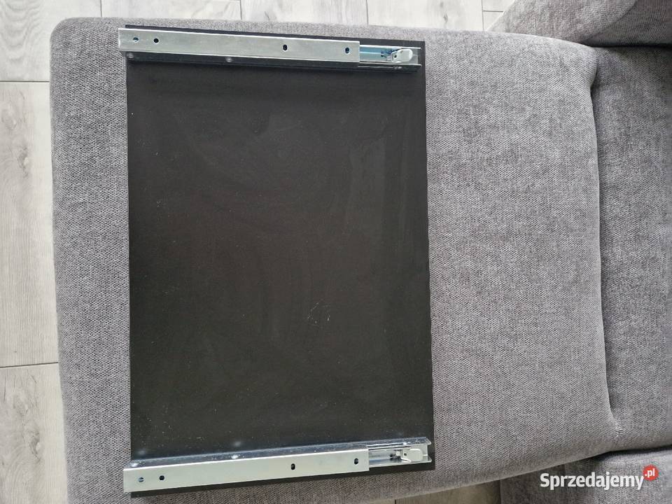 Stolik rozkładany Nowy 100 czarny Blękwit