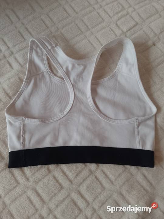 36S NIKE Biały top fitness bokserka sportowa