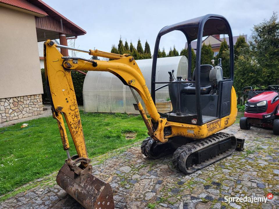 Minikoparka JCB 8014 8015 Koparki podkarpackie
