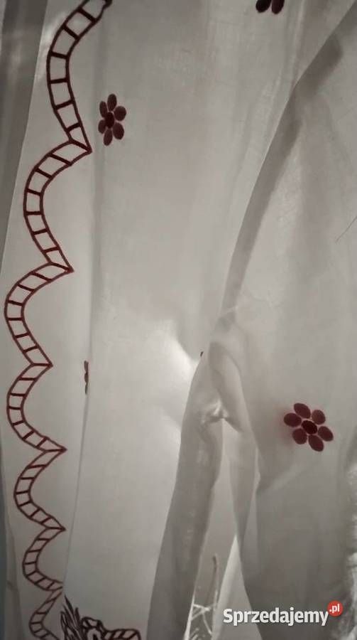 Koszula Biała z Haftem Batystowa Damska S SM lubuskie Nowa Sól sprzedam