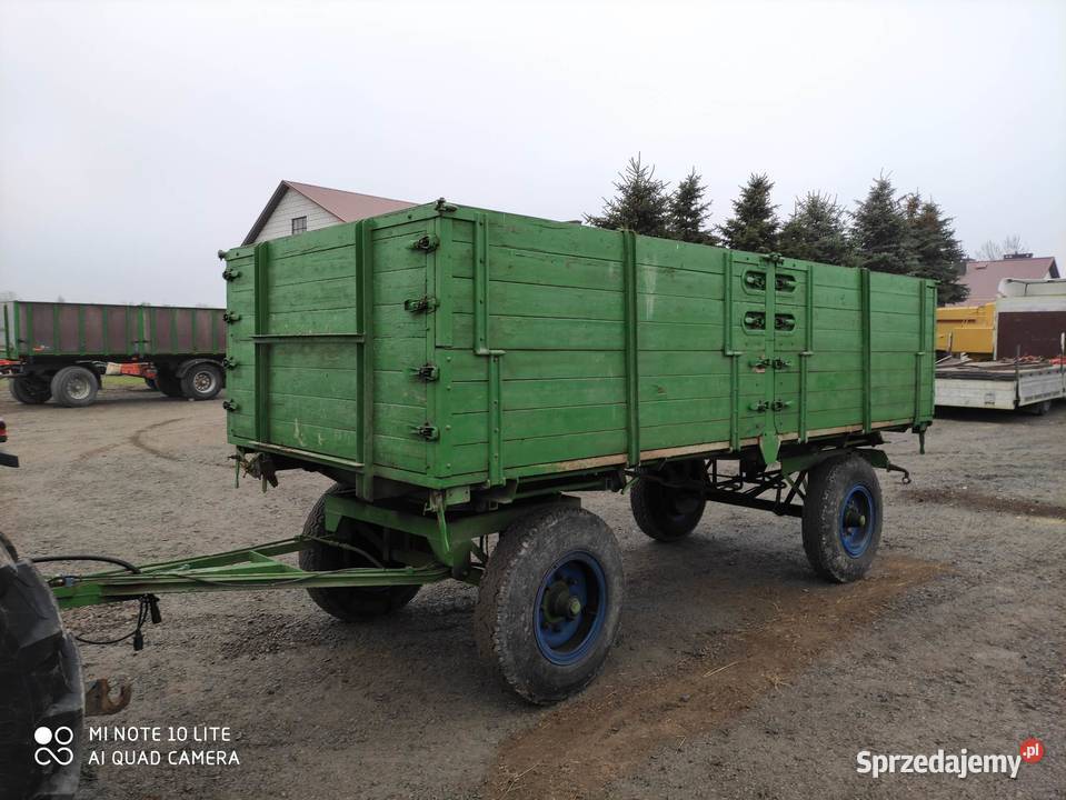 Przyczepa wywrotka na 2 strony boki 10 ton Radom