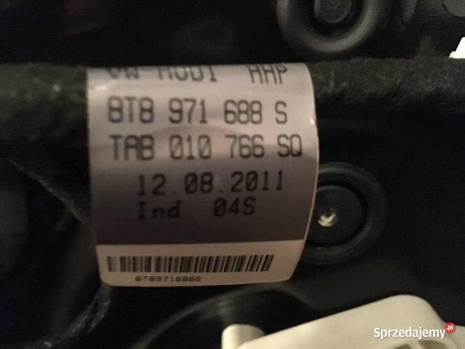 INSTALACJA DRZWI AUDI A5 S5 8T8971688s Szczecin