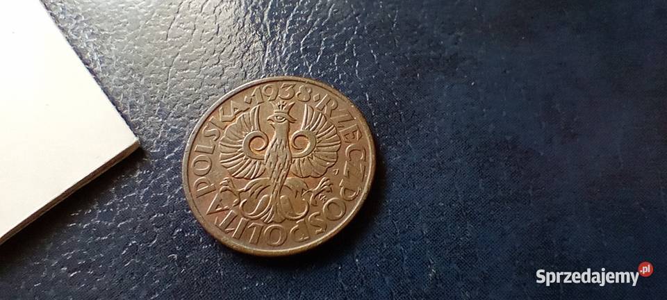 Stare monety 2 grosze 1938 2RP Polska piękna sprzedam