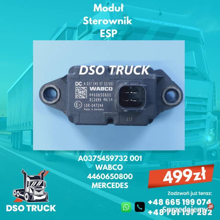Modul Sterownik ESP A0375459732 MERCEDES ACTROS Zawichost