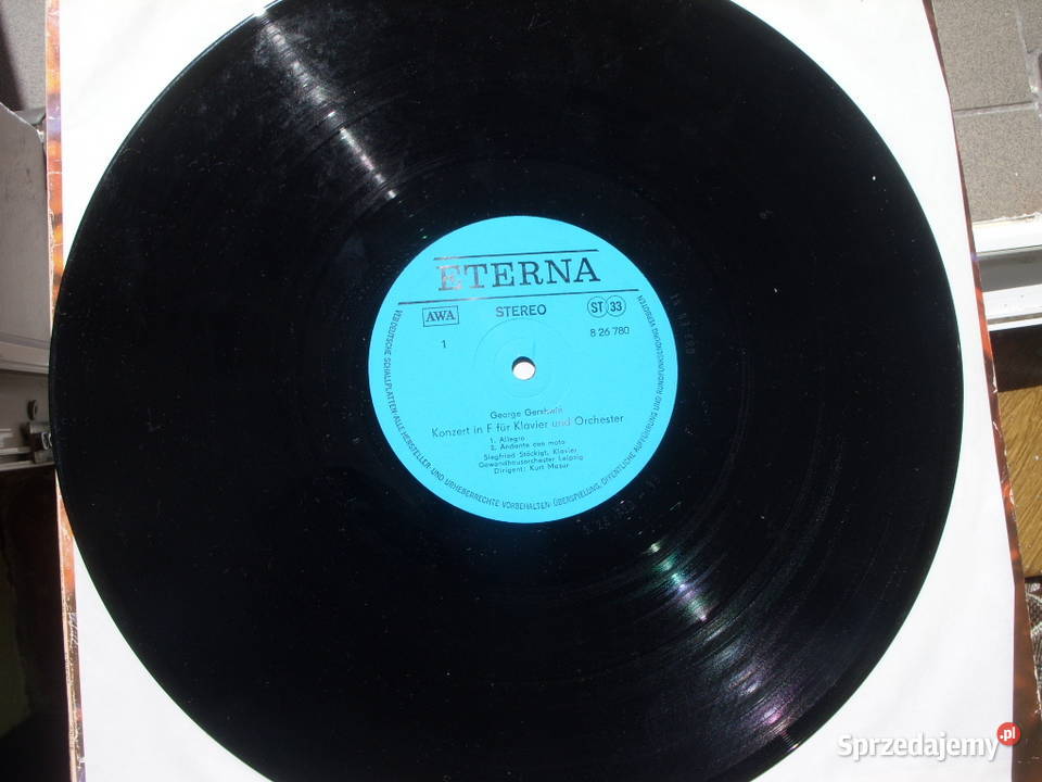 Jazz LP George GershwinRapsodie in Blue 1975 Wołów