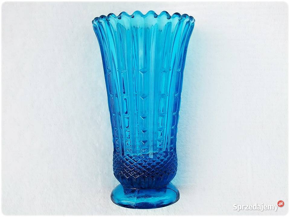 Stary Wazon Wazonik szklany model Rita z lat 30 Porcelana i szkło Żary sprzedam
