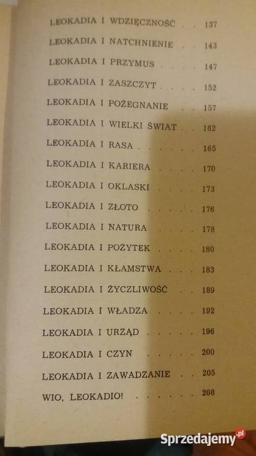 Wio Leokadio książki dziecięce ładnie wydane Warszawa