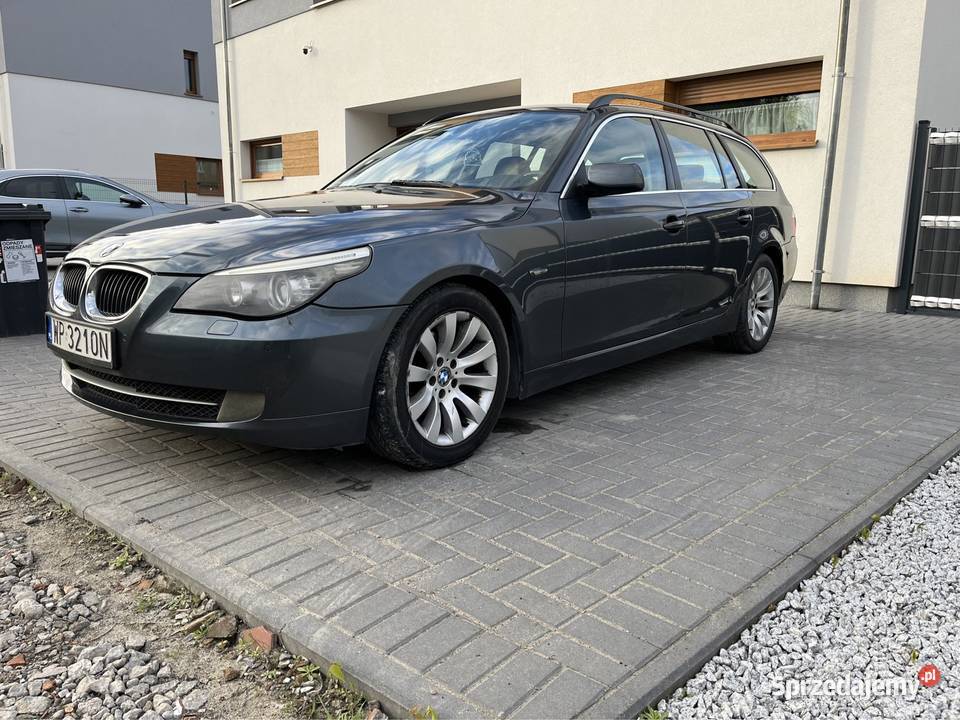 BMW E61 jasne skóry manual elektryczne szyby Poznań