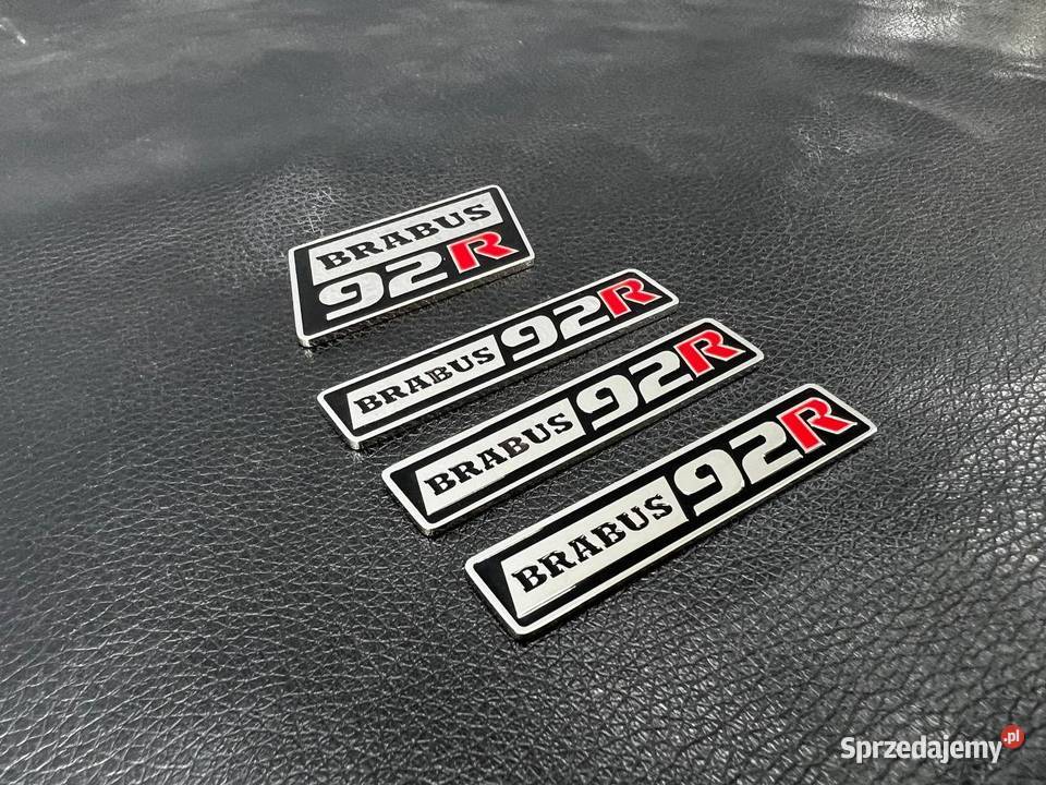 Zestaw Emblematow Smart 453 Brabus 92R Chełm sprzedam