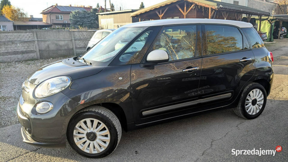 Fiat 500L 14i95OPŁACONY szary śląskie Częstochowa