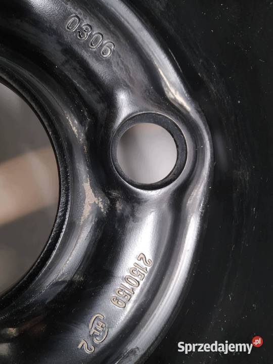 FELGA STALOWA R15 4X100 ET43 OS57MM 6JX15H2 Samochodowe