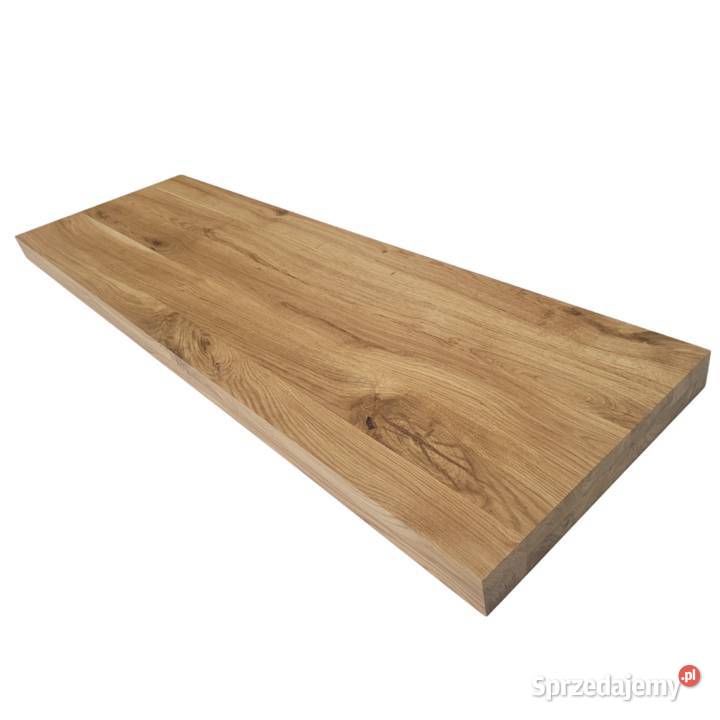 Stopień Drewniany Prosty Dębowy Rustykalny do Gdów