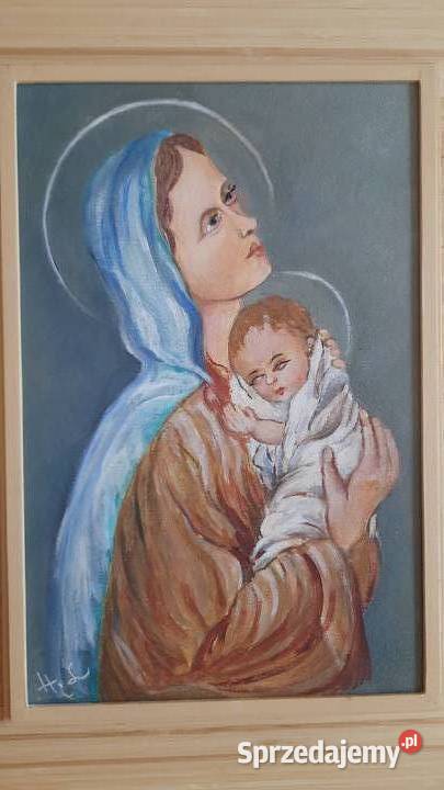 Obrazki religijne 30 x 40 Hieronim Lange Malarstwo Poznań