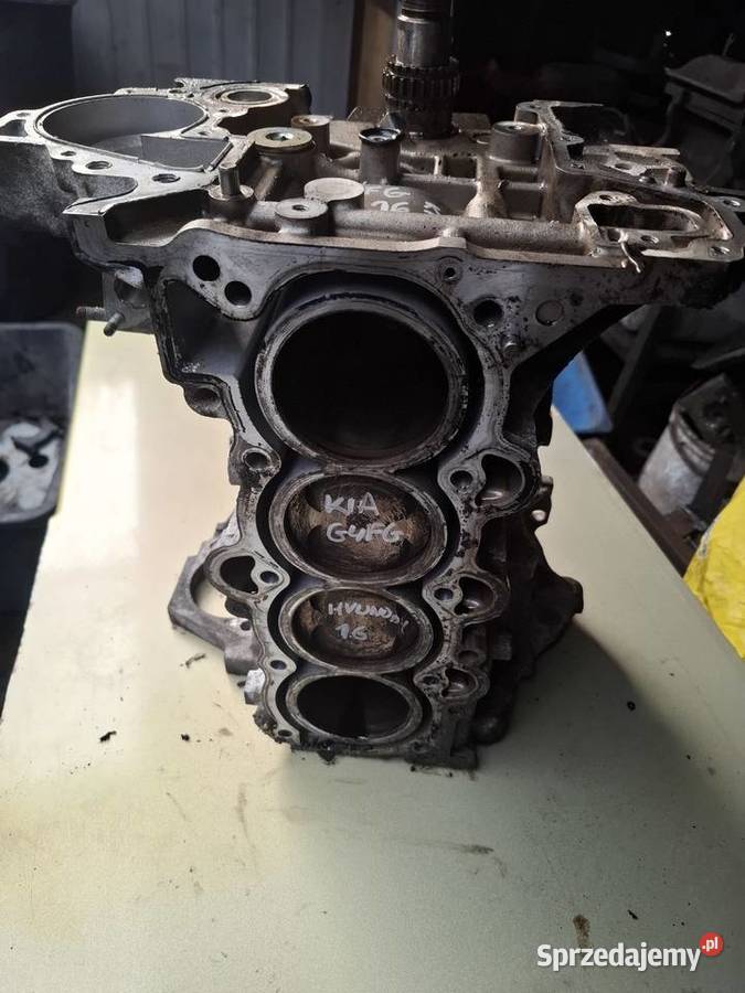 KIA HYUNDAI 16 16V G4FG silnik dół blok wał Blok silnika Kielce