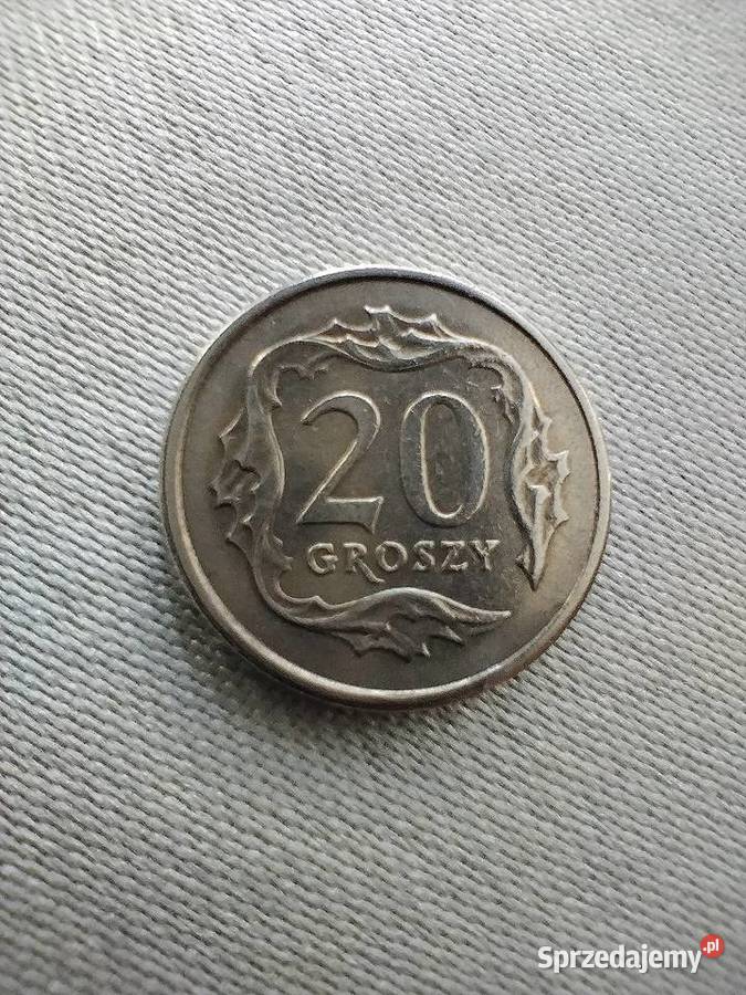 Moneta 20 grz 1991 roku Skoczów