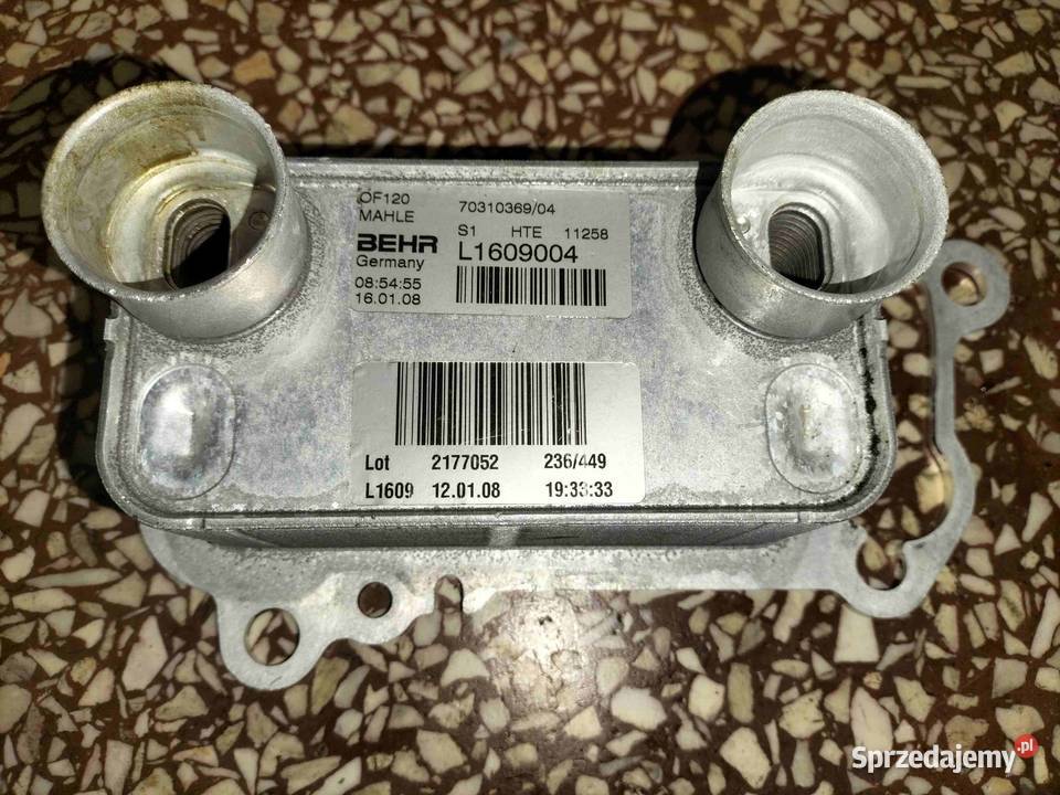 Chłodniczka oleju BMW E90 E91 E92 E93 E87 E81 osobowe