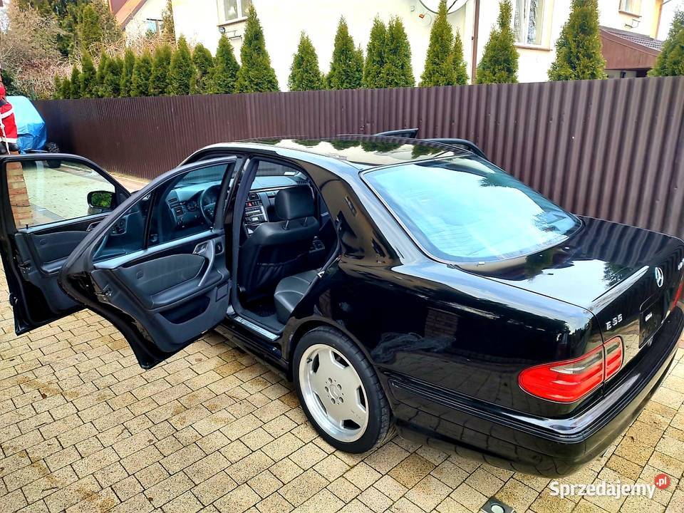Mercedes E55 AMG kompressor354 530Nmzamiana Samochody osobowe Wasilków sprzedam