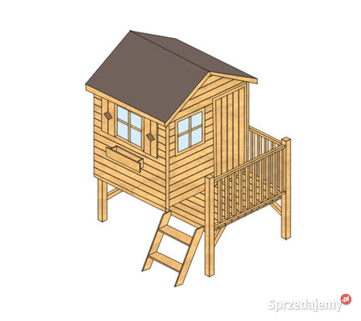 Domek Dzieci dziecięcy mały 130 x 180 łódzkie Łódź