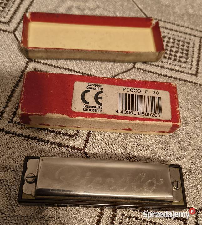 Harmonijka Piccolo zabytkowa opakowanie Łódź