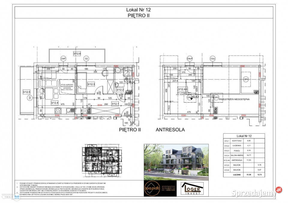 Mieszkanie Kielce 5156m2 2pokojowe apartamentowiec Sprzedaż sprzedam