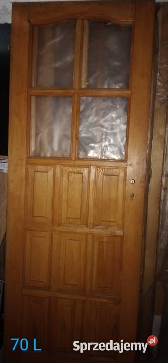 Drzwi sosnowe surowe