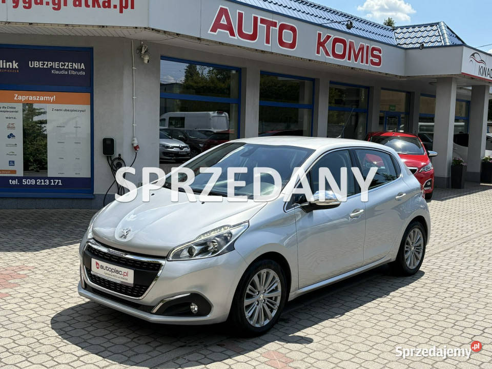 Peugeot 208 Rezerwacja I 20122019 ogranicznik prędkości śląskie Tarnowskie Góry